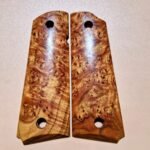Custom Chittum Burl 1911 Pistol Grip Panels (Full-Size / Compact)