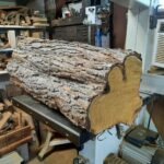 Chittum Straight Grain Wood Log