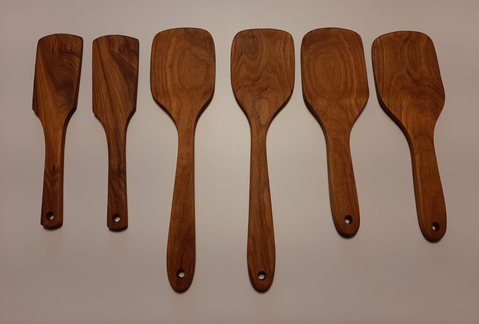 Handcrafted Chittum Wood Spurtles Handcrafted Chittum Wood Spurtles