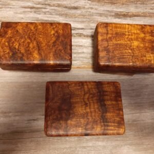 Chittum Burl Trout Fly Boxes