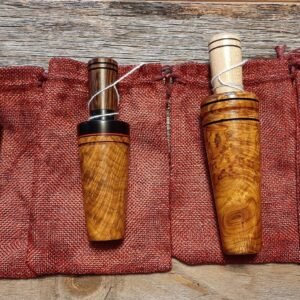 Handcrafted Chittum Burl Duck Calls