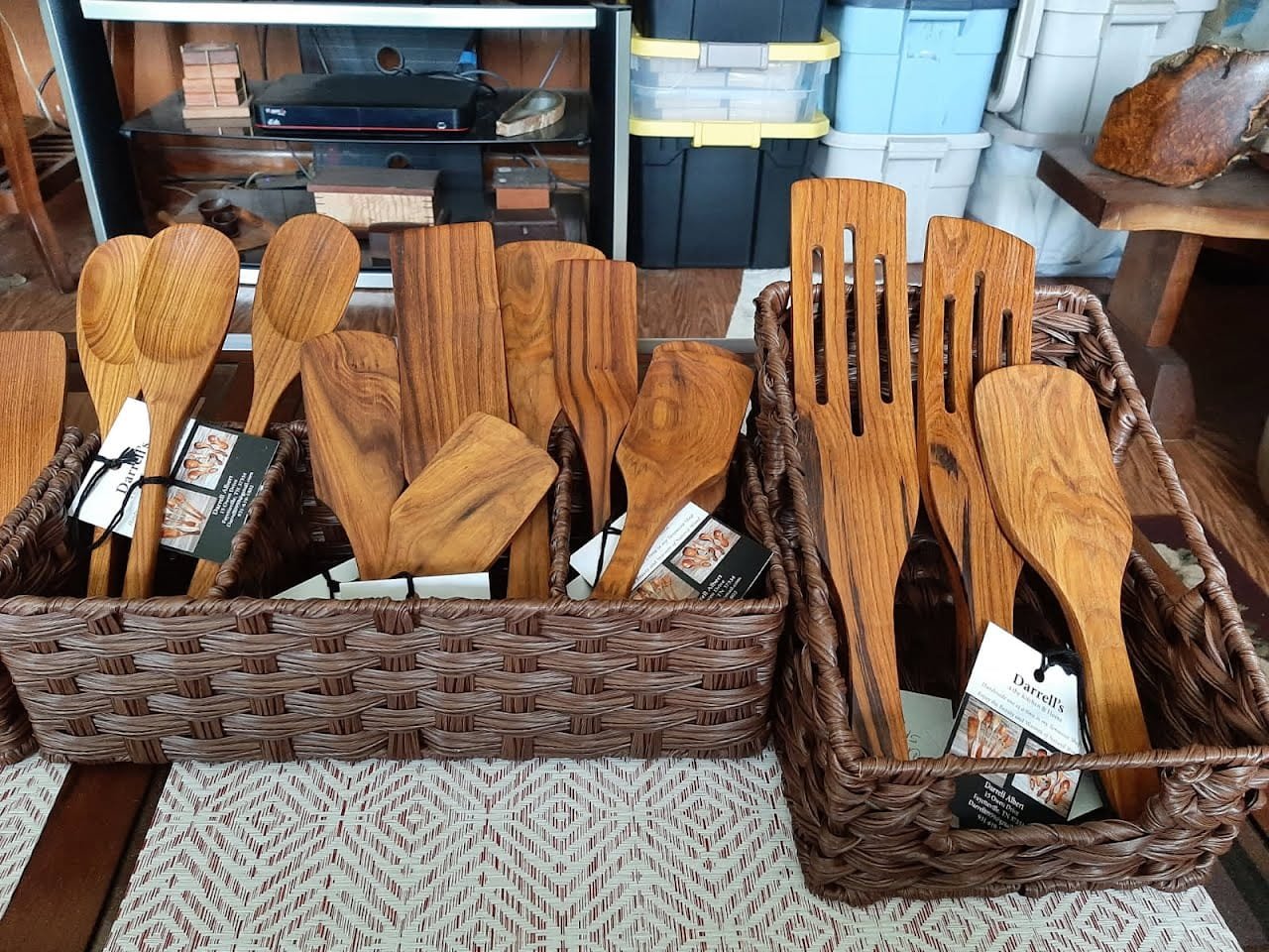 Wood Chittum Non-Burl Figured Wooden Kitchen Ware - Image 1